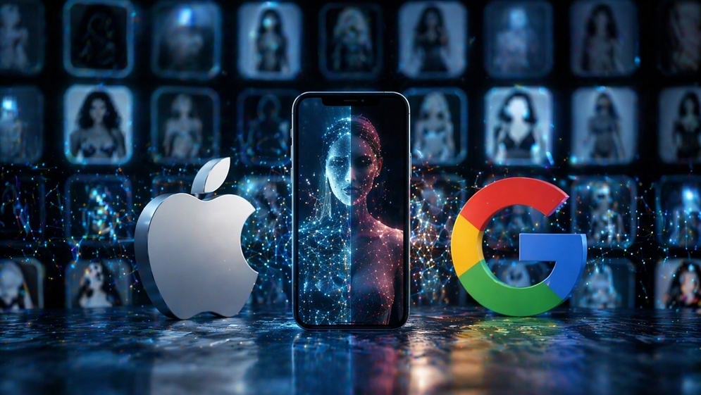 كيف توجه آبل وغوغل المستخدمين إلى تطبيقات التعري بالذكاء الاصطناعي؟