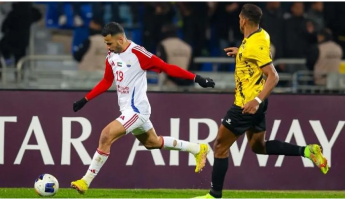  الشارقة الاماراتي يحسم التأهل الى ربع نهائي دوري أبطال آسيا 2 على حساب الحسين اربد الاردني