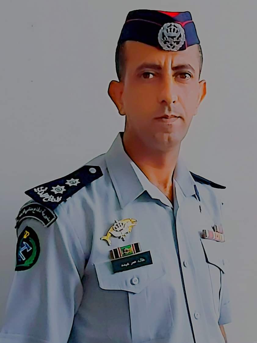الملازم أول خالد العمري مبارك الترفيع