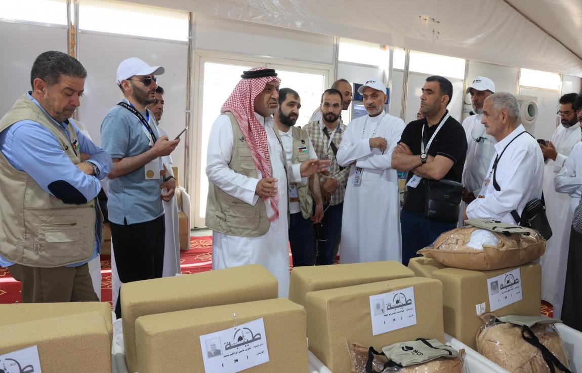 الخلايلة: خيام الحجاج في عرفات مبنية من الفايبر للحفاظ على البرودة