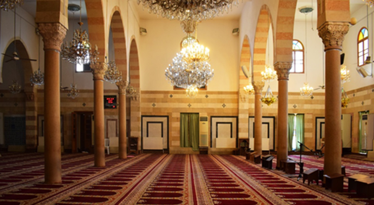 تعليق الصلاة بمساجد دمشق