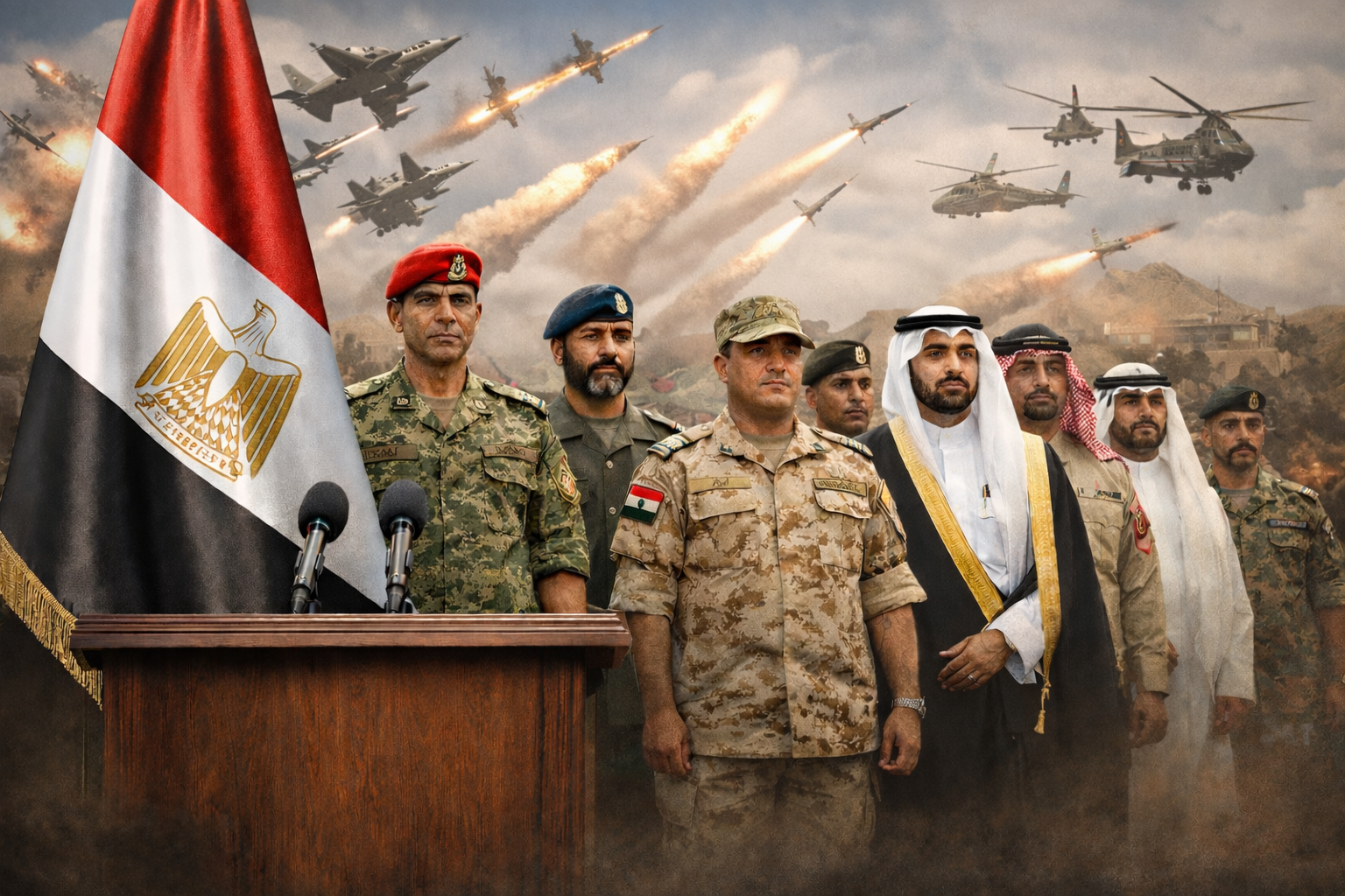 مصر تدعو إلى تشكيل "قوة عربية مشتركة" 