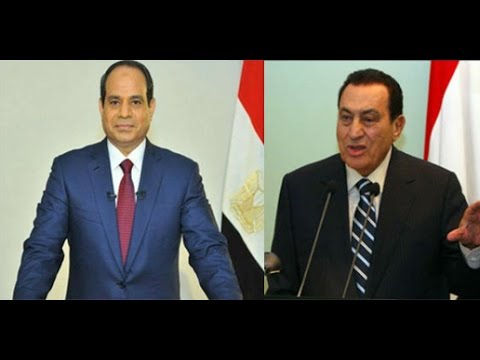 فيديو ..  الرئيس السيسي لـ "مبارك": "منك لله"
