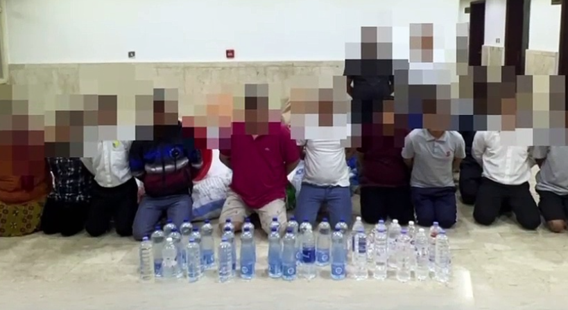 ضبط 7 أشخاص يروجون ويتعاطون المواد المسكرة ومصنعا للخمور يديره (6) أشخاص في الكويت