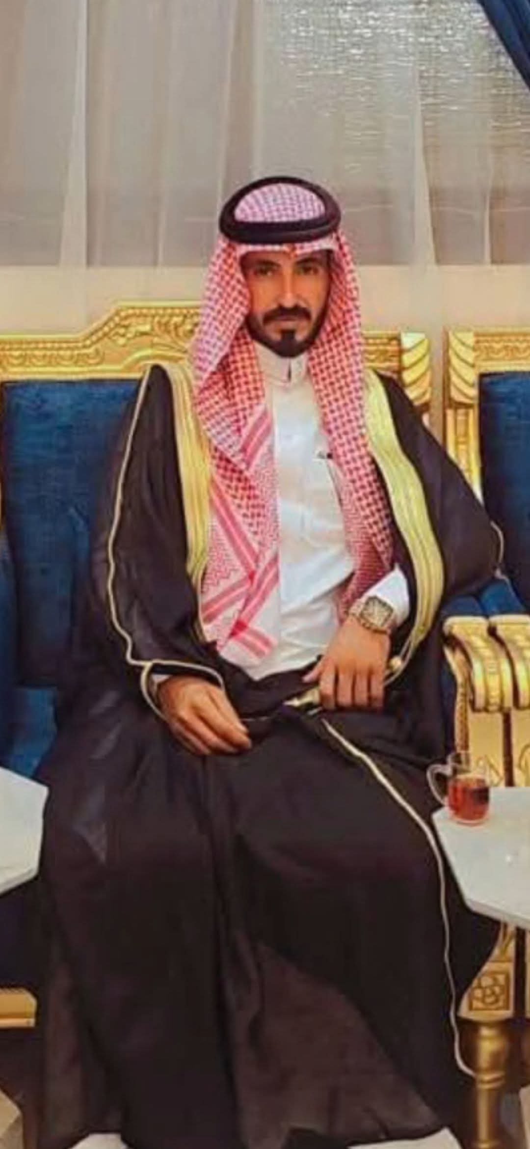 عشائر القدمان في الراشدية تبارك عقد قران الشيخ محمد صباح القدمان