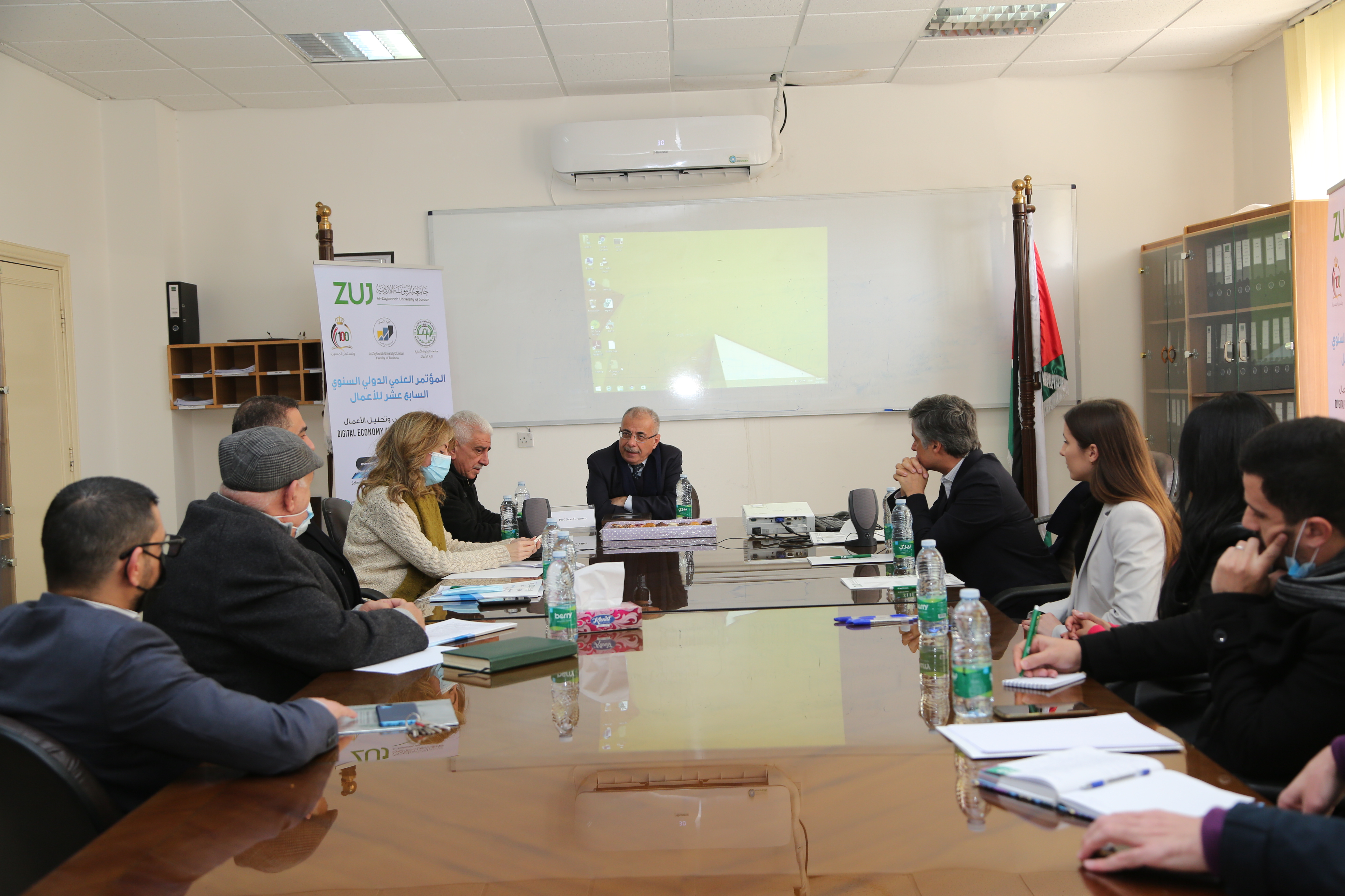 بحث التعاون المشترك بين الزيتونة الأردنية وأيساك البرتغالية 