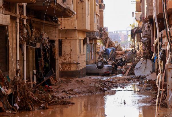 سيول ليبيا تدمر رُبع مدينة درنة