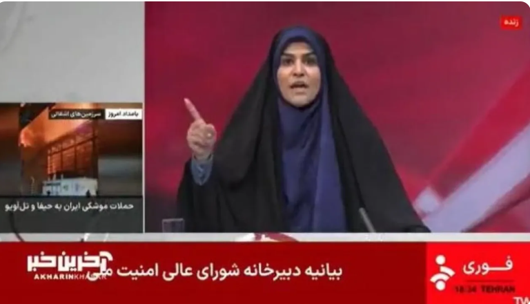 بالفيديو : مقتل عدد من موظفي التلفزيون الإيراني بقصف اسرائيلي
