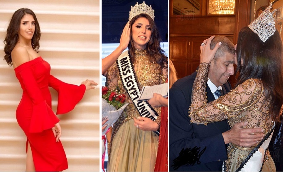 بالفيديو والصور ..  قصة فتاة مصرية وزنها  100 كلغم ترشحت للفوز بلقب ملكة جمال الكون