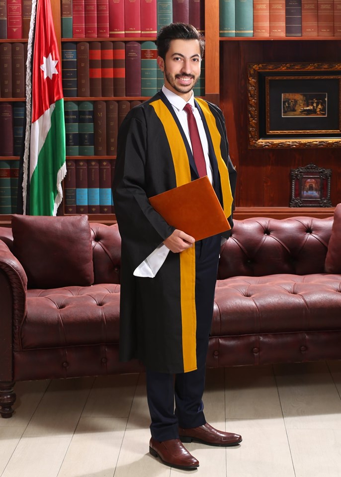 عشيرة الدعادعة تهنئ احمد عمر الدعـــدع بمناسبة التخرج