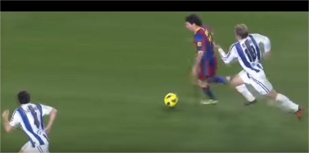 بالفيديو  :أجمل 5 ضربات حرة لـ ميسي