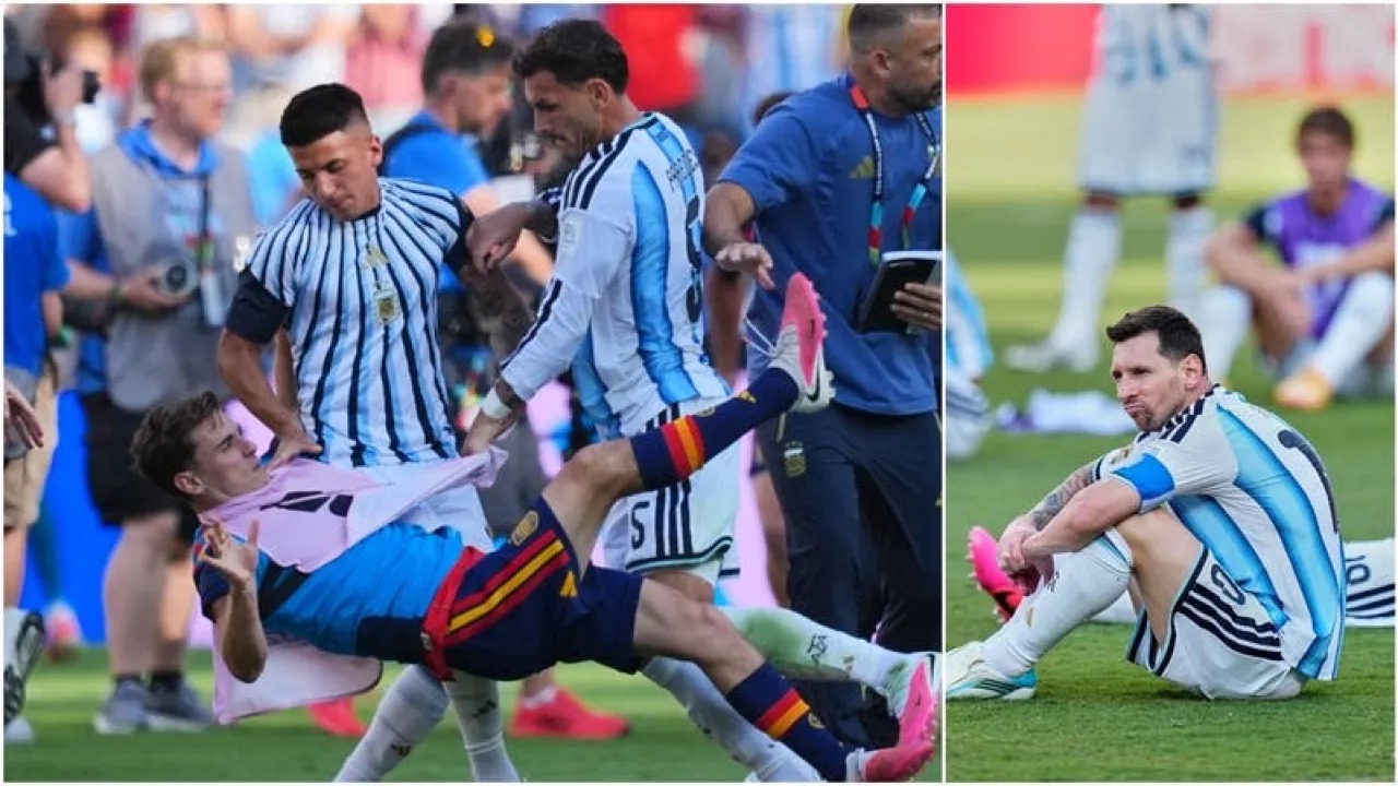 كرويف ما كان ليقبل بهذا ..  ميسي يتعرض لهجوم بسبب صمته عن تصرفات الأرجنتين
