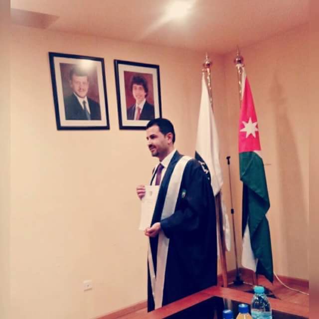 محسن العموش مبارك الماجستير 