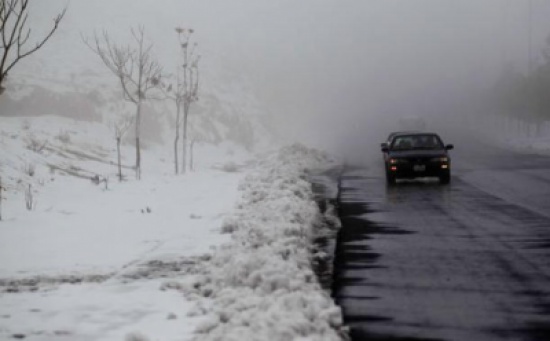 حالة الطقس : اجواء مغبرة وشديدة البرودة وثلوج متوقعة فجراً