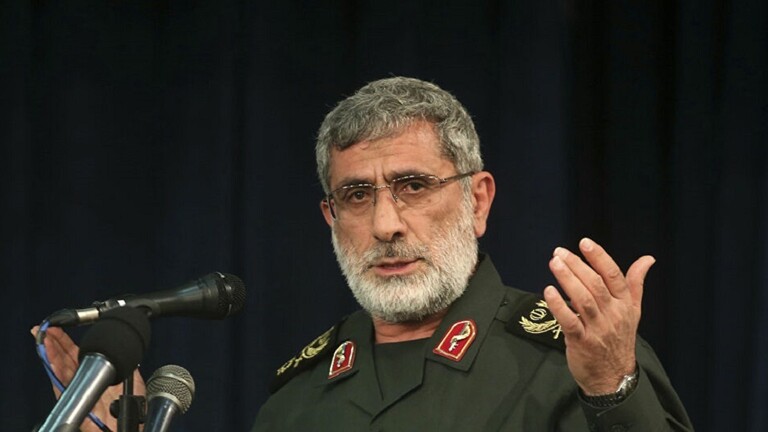 قائد "فيلق القدس" الإيراني: على الفلسطينيين الاستعداد لتسلم إدارة بلادهم بعد زوال الاحتلال
