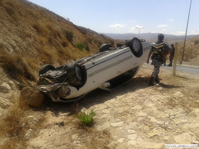 وفاة احد مرتبات الامن العام بحادث سير على طريق عمان