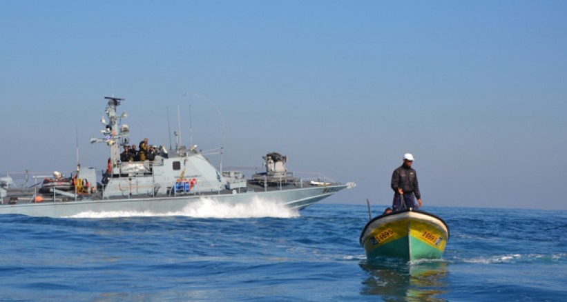 بحرية الاحتلال تعتقل أربعة صيادين من بحر غزة