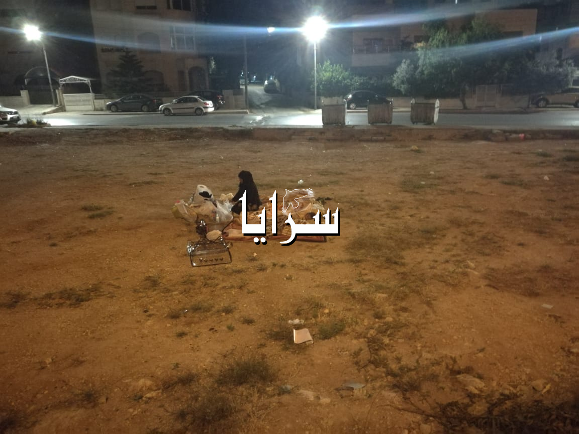 بالفيديو والصور   ..  أردنية و أطفالها الخمسة يسكنون بالعراء بعد سجن زوجها ..  ووزارة التنمية توضح لسرايا 