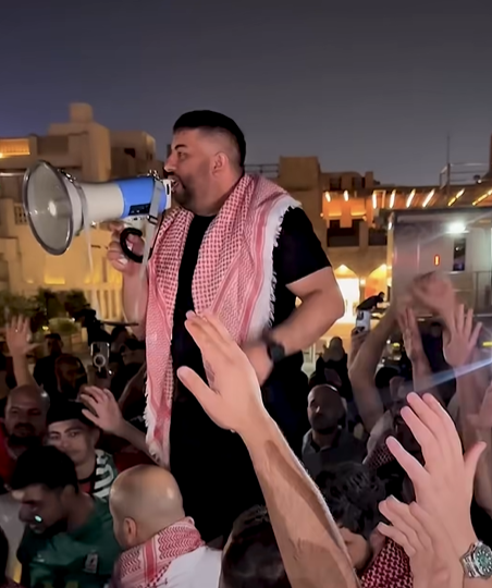 "رجال بتحرق الملعب" ..  فنان أردني يطلق أغنية للنشامى مع انطلاق كأس العرب (استمع)