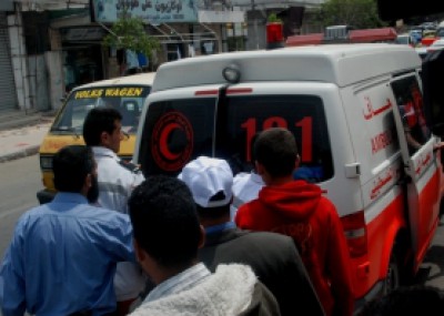 إصابة 9 مواطنين بينهم اصابات خطيرة بحادث غرب مدينة دير البلح