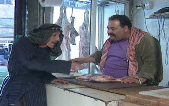 من أيام الزمن الجميل،الفنان محمود صايمة رحمه الله والعم غافل بمقطع كوميدي