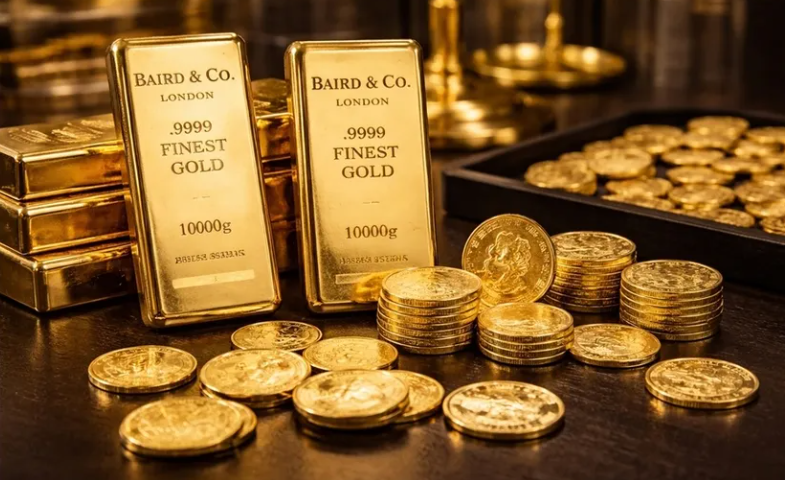 أسعار الذهب تنخفض 50 قرشا الخميس وعيار 21 عند 96.30 دينارا