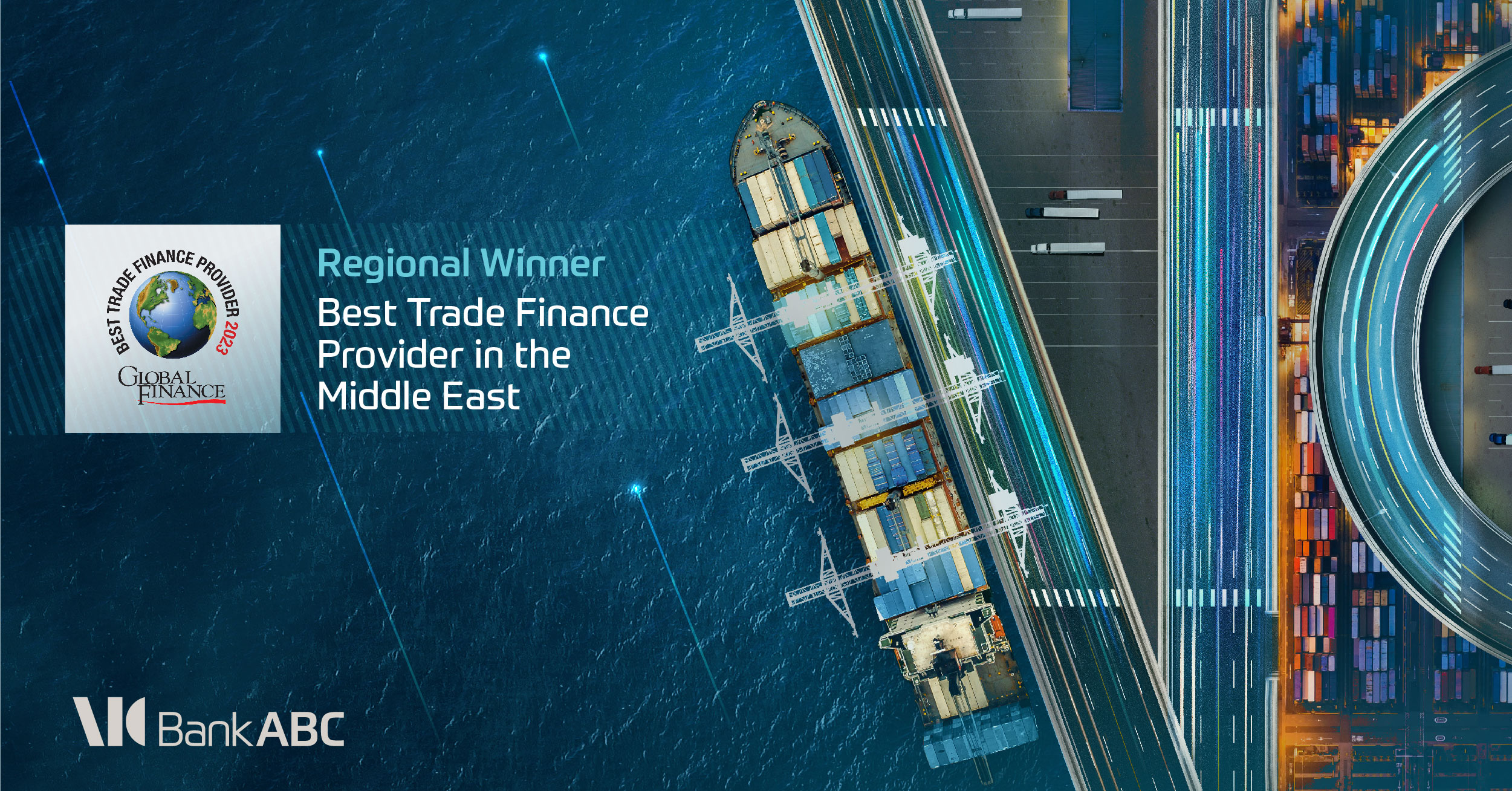 بنك ABC يحصد لقب أفضل بنك لتمويل التجارة الدولية في منطقة الشرق الأوسط لعام 2023