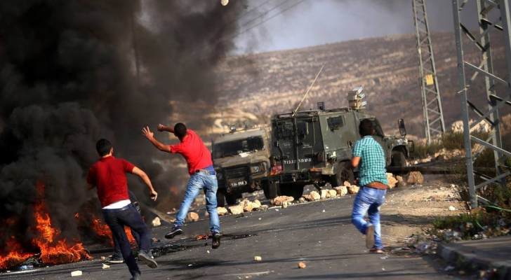 اشتباكات بين فلسطينيين وقوات الاحتلال جنوب غرب جنين