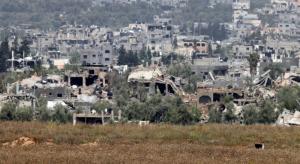 جيش الاحتلال ينسف مربعات سكنية في بلدة المغراقة وسط قطاع غزة