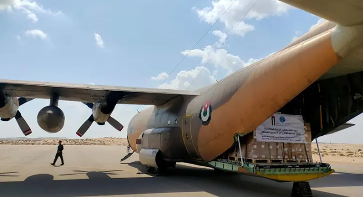 الهيئة الخيرية: 13 طائرة أرسلت من الأردن إلى غزة
