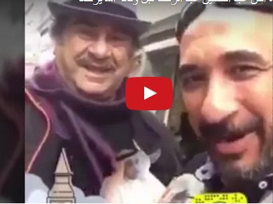شاهد آخر فيديو للفنان الراحل عبدالحسين عبدالرضا قبل وفاته