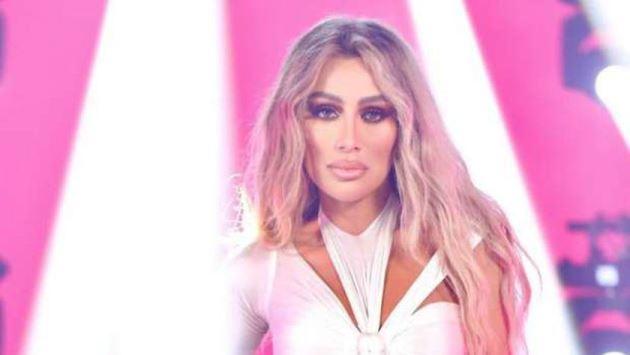 مايا دياب تقدم الطعام لمتضرري الانفجار