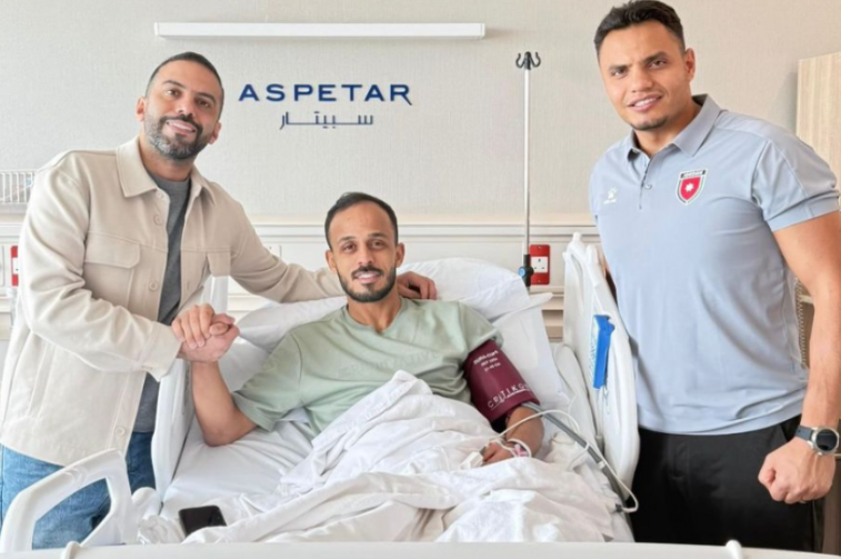 القريشي يجري عملية جراحية تتكلل بالنجاح