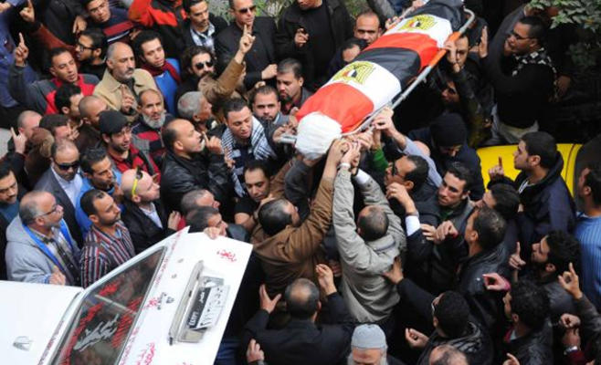 مصر : ارتفاع قتلى ذكرى 25 يناير إلى 16 وإصابة 38 آخرين