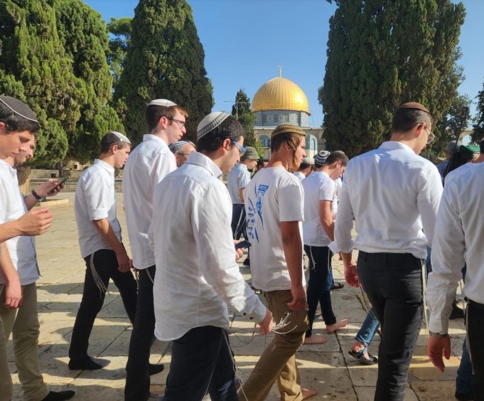  أكثر من 700 مستوطن اقتحموا الأقصى في ذكرى احتلال القدس