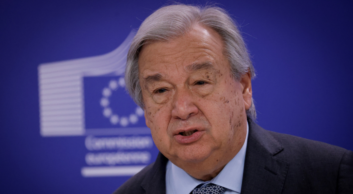 غوتيرش: الأردن يستضيف 2,4 مليون لاجئ فلسطيني وهو أعلى رقم في المنطقة  