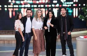 بالفيديو ..  شاهد أول ظهور لأحفاد محمود ياسين ..  وابنه عمرو يبكي على الهواء