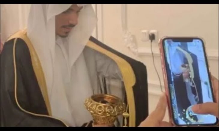 بالصور و الفيديو  ..  نجمة “سوشيال ميديا” عربية تفسد زفاف ابنها بعد أن نشرت صورة العروس