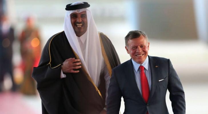 رسالة خطية من الملك لأمير قطر الشيخ تميم بن حمد آل ثاني