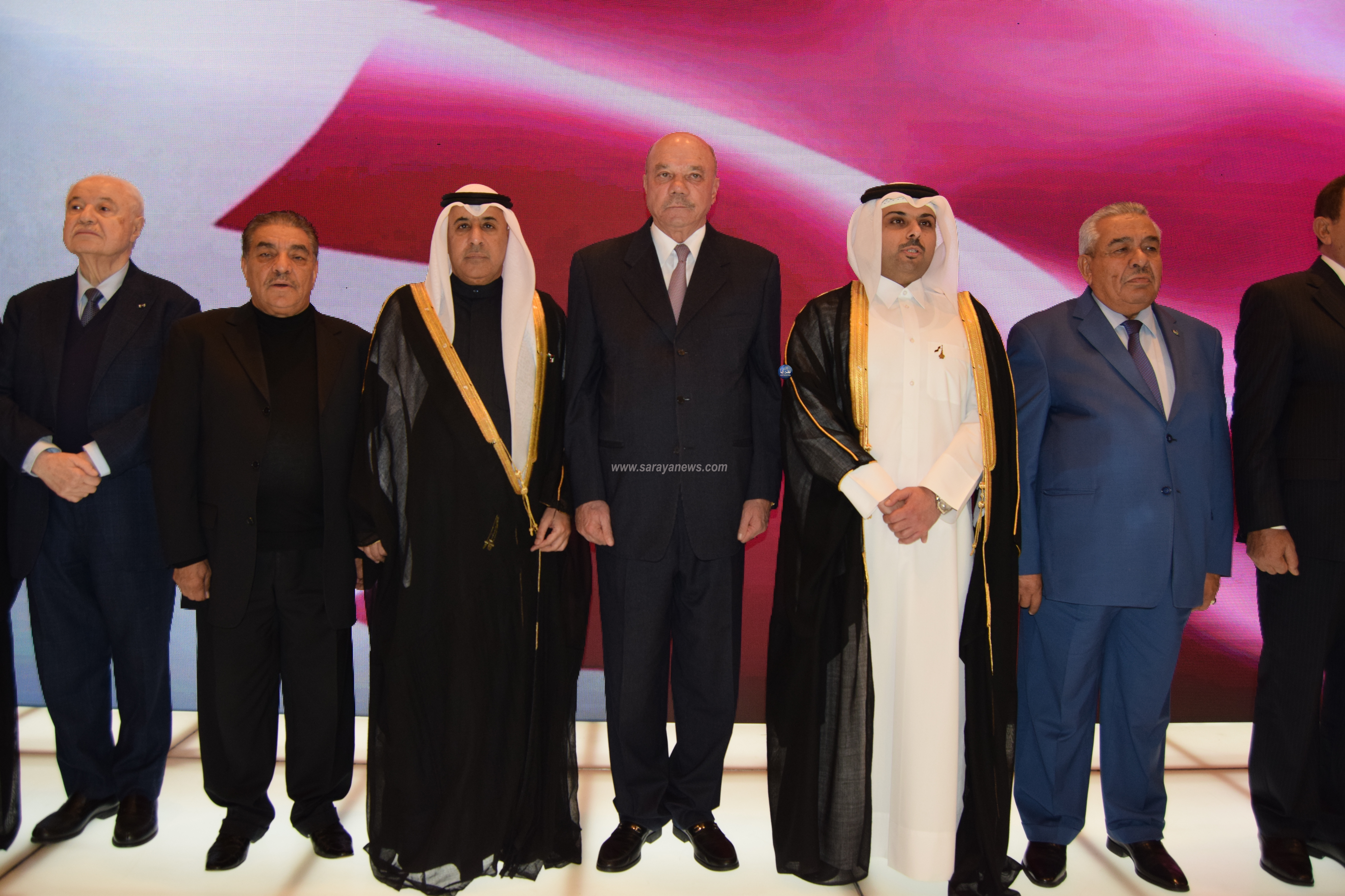 بالصور ..  السفارة القطرية تحتفل بذكرى تولي مؤسس الدولة الحكم