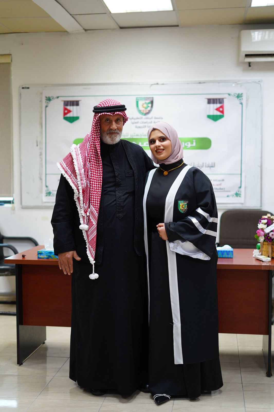  نور الرحاحلة ..  مبارك الماجستير