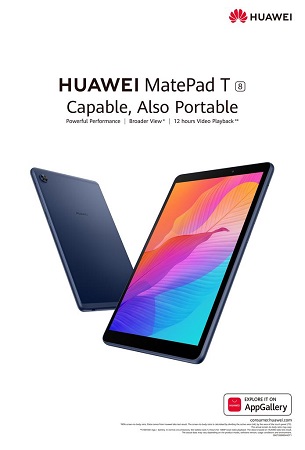  جهاز MatePad T 8 HUAWEI اللوحي الجديد: قدرات عالية وأداء مميز
