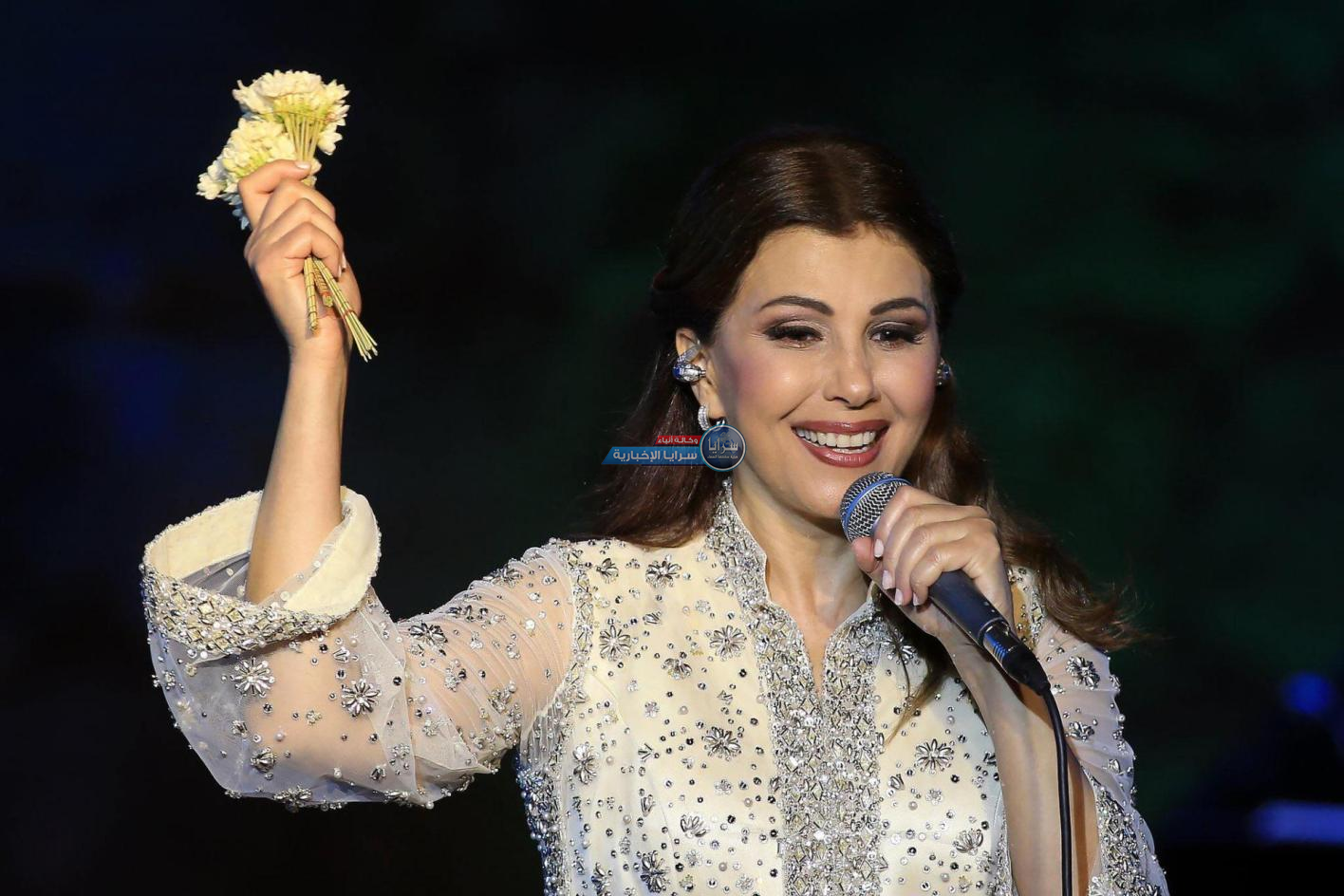 أول تعليق من ماجدة الرومي بعد تعرضها للاغماء في مهرجان جرش  ..  فيديو 