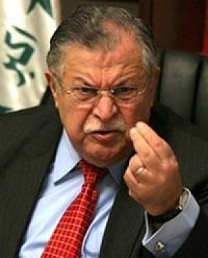  وفاة الرئيس العراقي جلال طالباني سريراً