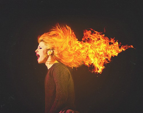 تفسير حلم حرق الشعر