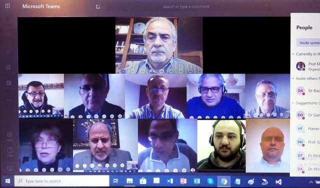 رئيس عمان الاهلية يجتمع بالعمداء عن بعد ..  ويتفقد المناوبين والأمن والسكن الداخلي بالجامعة
