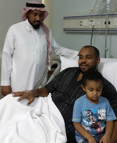 شهامة شاب سعودي تعرضه لـ 4 رصاصات بالدمام