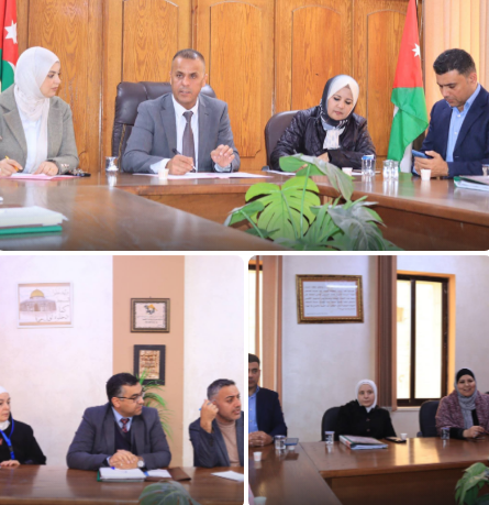 الهديرس يؤكد أهمية تفعيل منصة سراج والاستعداد لتطبيق دراسة PIRLS في مدارس لواء الجامعة 