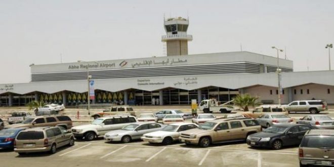 26 إصابة بقصف القوات الحوثية على مطار أبها الدولي في السعودية 