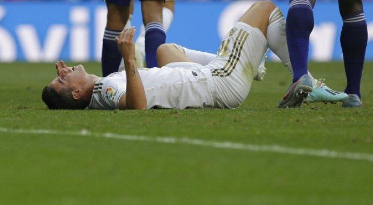 الإصابة تغيب خاميس 15 يوما عن ريال مدريد